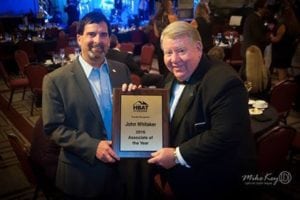 John Whitaker Recipient of the 2017 Associate of the Year Award