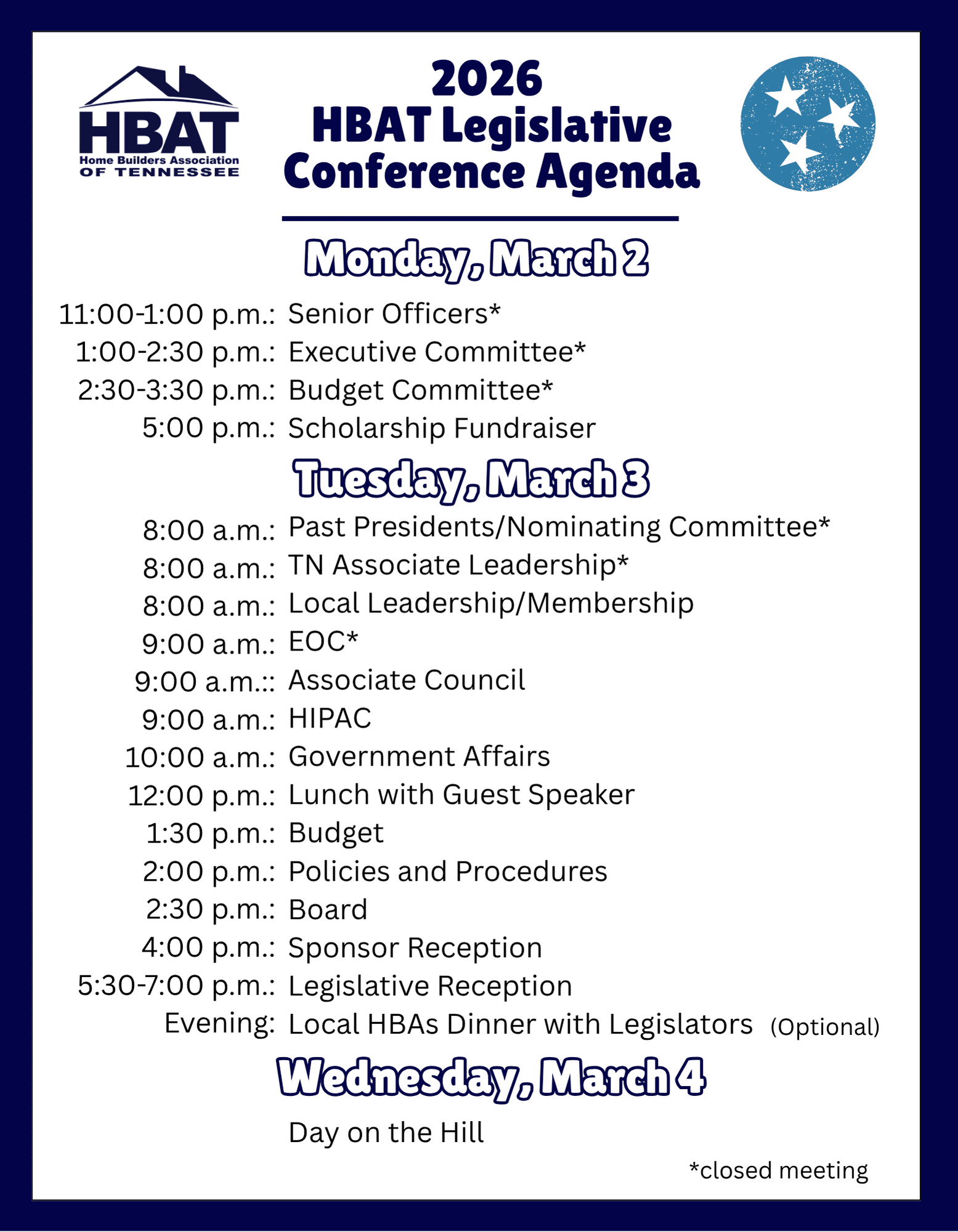 Legislative Conference Agenda (7)